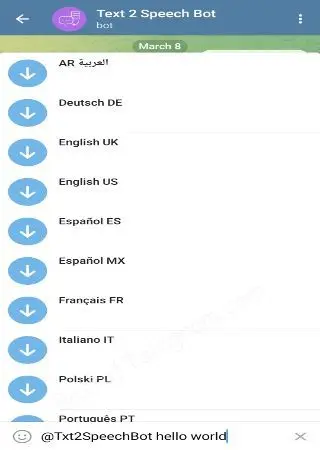 Text 2 Speech tool preview 2