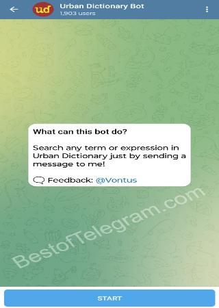 UrbanDictionaryBot step 1