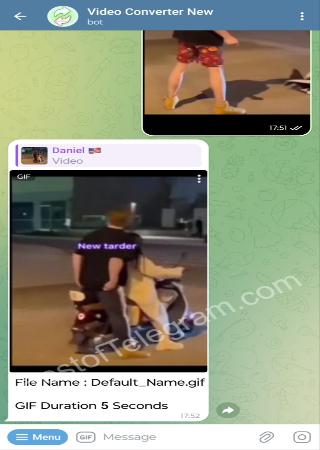 VideoConverterNewBot bot step 3