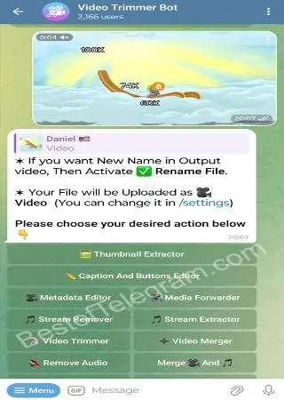 Video Trimmer Bot preview 2