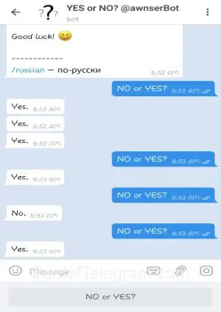 YES or NO? @awnserBot preview 4