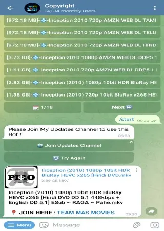 The Movie Bot preview 3