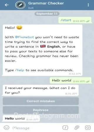 Grammar Checker preview 2