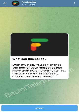 fontsgrambot step 1
