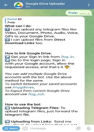 Google Drive Uploader preview 2