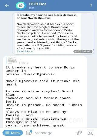 OCR - Image Reader preview 2