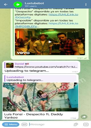 luxtubebot bot step 3