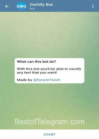 OwOify Bot preview 1
