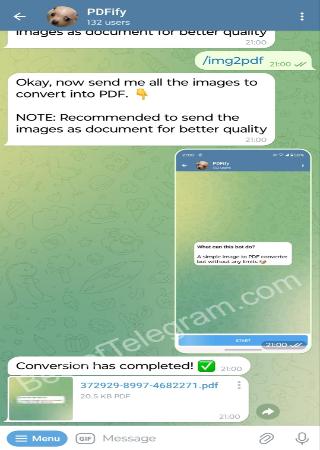 pdfifyBot bot step 3