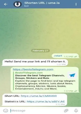 Shorten URL preview 2