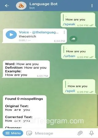 Language Bot preview 3
