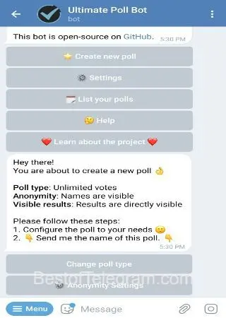 Ultimate Poll Bot preview 3