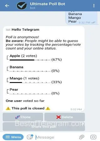 Ultimate Poll Bot preview 5