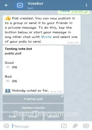 VoteBot preview 3