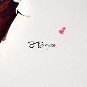 Words by Bangtan⁷
