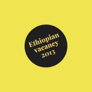 Ethiopian vacancy