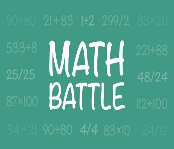 Math Battle game