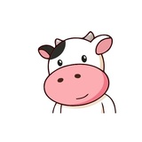 Momo Cow Telegram Animated Sticker pack