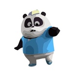 Panda Pange 3D Telegram Animated Sticker pack
