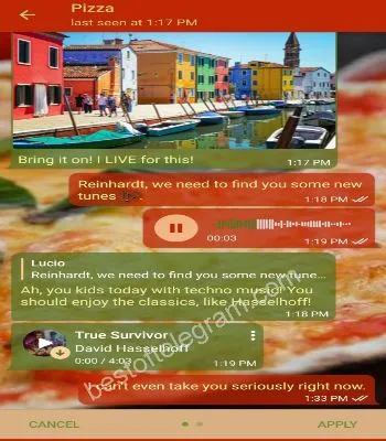 Pizza preview
